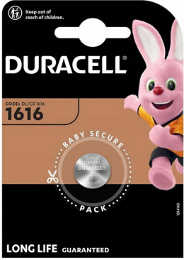 Bateria Duracell CR1616 3V 1BP Lithum