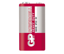Bateria GP 6F22 POWERCELL 9V Folia