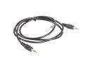 KABEL AUDIO MINIJACK 3.5MM M/M 3 PIN 1.2M CZARNY LANBERG