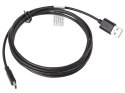 KABEL USB-C(M)->USB-A(M) 2.0 1.8M CZARNY LANBERG