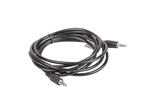 KABEL AUDIO MINIJACK 3.5MM M/M 3 PIN 2M CZARNY LANBERG