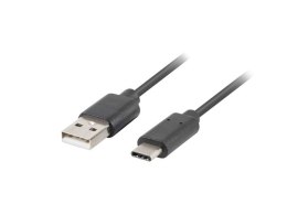 KABEL USB-C(M)->USB-A(M) 2.0 0.5M CZARNY LANBERG