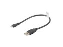 KABEL USB MICRO(M)->USB-A(M) 2.0 0.3M CZARNY LANBERG
