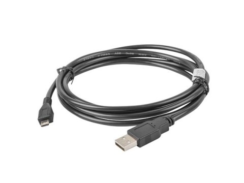 KABEL USB MICRO(M)->USB-A(M) 2.0 1.8M CZARNY LANBERG