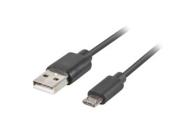 KABEL USB MICRO(M)->USB-A(M) 2.0 1M CZARNY QC 3.0 LANBERG