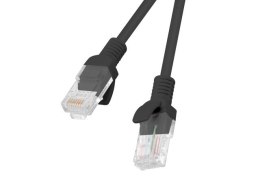 PATCHCORD KAT.5E UTP 3M CZARNY FLUKE PASSED LANBERG 10-PACK