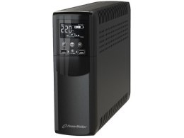 UPS POWERWALKER VI 600 CSW FR LINE-INTERACTIVE 600VA 4X 230V PL USB-B 2X USB ŁADOWARKA