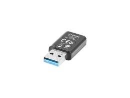 BEZPRZEWODOWA KARTA SIECIOWA USB LANBERG NC-1200-WI AC1200 DUAL BAND 2 WEWNĘTRZNE ANTENY