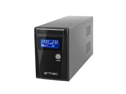 UPS ARMAC OFFICE O/650E/PSW LINE-INTERACTIVE 650VA 2X 230V PL LCD PURE SINE WAVE METALOWA OBUDOWA