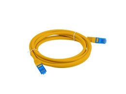 PATCHCORD KAT.6A S/FTP LSZH CCA 10M POMARAŃCZOWY FLUKE PASSED LANBERG