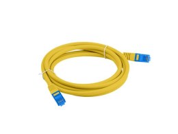 PATCHCORD KAT.6A S/FTP LSZH CCA 2M ŻÓŁTY FLUKE PASSED LANBERG