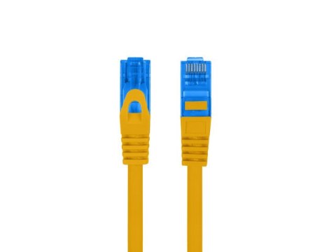 PATCHCORD KAT.6A S/FTP LSZH CCA 3M POMARAŃCZOWY FLUKE PASSED LANBERG