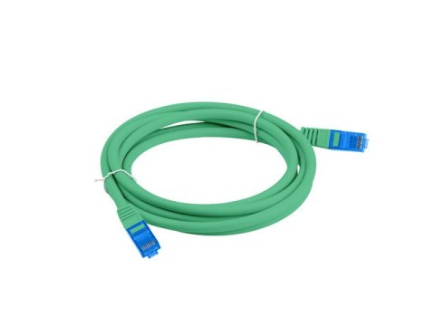 PATCHCORD KAT.6A S/FTP LSZH CCA 5M ZIELONY FLUKE PASSED LANBERG