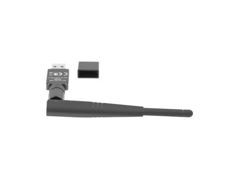 BEZPRZEWODOWA KARTA SIECIOWA WIFI LANBERG NC-0150-WE USB 2.0 N150 1 ZEWNĘTRZNA ANTENA