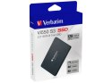 DYSK WEWNĘTRZNY VERBATIM VI550 S3 SSD 128GB 2.5" SATA III CZARNY