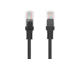 PATCHCORD KAT.5E UTP 30M CZARNY FLUKE PASSED LANBERG