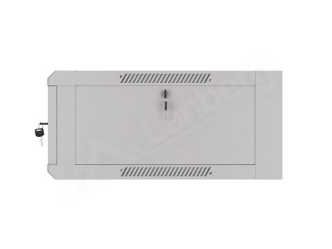 SZAFA INSTALACYJNA RACK WISZĄCA 19" 4U 600 SZYBKI MONTAŻ SZARA LANBERG (FLAT PACK)