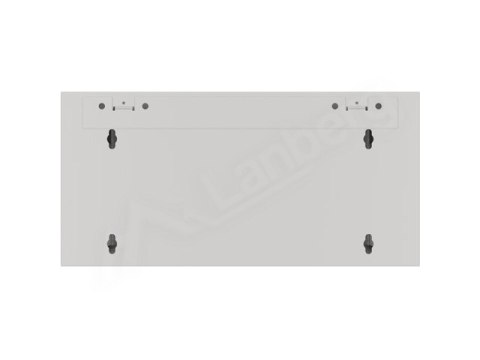 SZAFA INSTALACYJNA RACK WISZĄCA 19" 4U 600 SZYBKI MONTAŻ SZARA LANBERG (FLAT PACK)