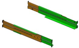 ZESTAW SZYN MONTAŻOWYCH DO SZAF RACK 19