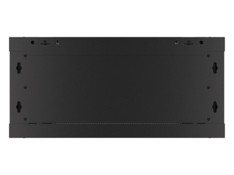 SZAFA INSTALACYJNA RACK WISZĄCA 19" 4U 600X600 CZARNA LANBERG (FLAT PACK) V2