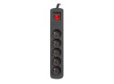 LISTWA ZASILAJĄCA NATEC BERCY 400 1.5M 5X 230V PL CZARNA