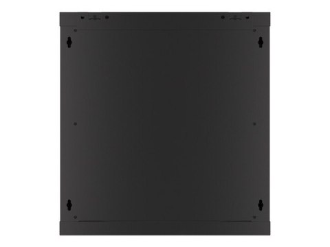 SZAFA INSTALACYJNA RACK WISZĄCA 19" 12U 600X600 CZARNA LANBERG (FLAT PACK) V2