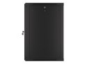 SZAFA INSTALACYJNA RACK WISZĄCA 19" 18U 600X600 CZARNA LANBERG (FLAT PACK) V2