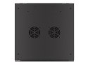 SZAFA INSTALACYJNA RACK WISZĄCA 19" 18U 600X600 CZARNA LANBERG (FLAT PACK) V2