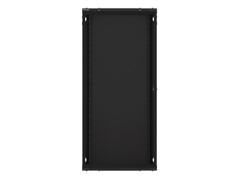 SZAFA INSTALACYJNA RACK WISZĄCA 19" 27U 600X600 CZARNA LANBERG (FLAT PACK) V2