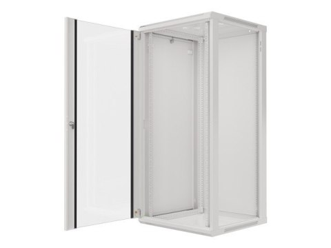 SZAFA INSTALACYJNA RACK WISZĄCA 19" 27U 600X600 SZARA LANBERG (FLAT PACK) V2