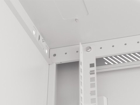 SZAFA INSTALACYJNA RACK WISZĄCA 19" 27U 600X600 SZARA LANBERG (FLAT PACK) V2