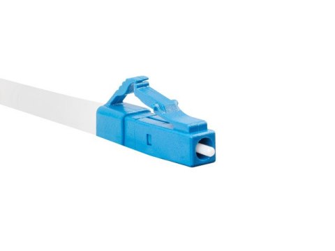 PATCHCORD ŚWIATŁOWODOWY SM LC/UPC-LC/UPC SIMPLEX 3.0MM LSZH G657A1 1M ŻÓŁTY LANBERG