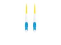 PATCHCORD ŚWIATŁOWODOWY SM LC/UPC-LC/UPC SIMPLEX 3.0MM LSZH G657A1 1M ŻÓŁTY LANBERG
