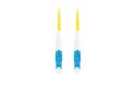 PATCHCORD ŚWIATŁOWODOWY SM LC/UPC-LC/UPC SIMPLEX 3.0MM LSZH G657A1 5M ŻÓŁTY LANBERG