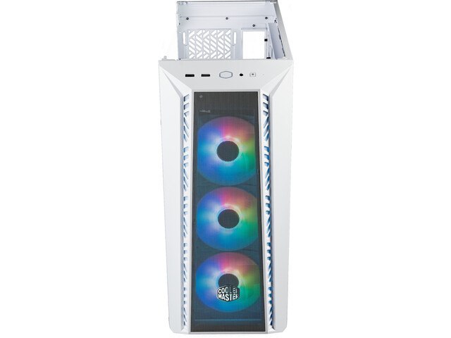 OBUDOWA COOLER MASTER MASTERBOX 520 MESH WHITE MIDI TOWER Z OKNEM ARGB LED