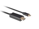 KABEL USB-C(M)->HDMI(M) 3M 4K 60HZ CZARNY LANBERG