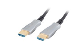 KABEL HDMI M/M V2.1 30M 8K CZARNY OPTYCZNY AOC LANBERG