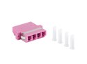 ADAPTER ŚWIATŁOWODOWY MM LC/UPC QUAD OM4 LANBERG