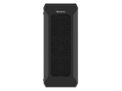 OBUDOWA GENESIS IRID 505F MIDI TOWER Z OKNEM CZARNA