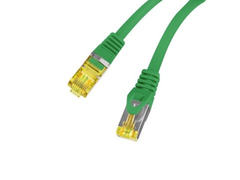 PATCHCORD KAT.6A S/FTP LSZH CU 2M ZIELONY FLUKE PASSED LANBERG