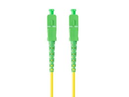 PATCHCORD ŚWIATŁOWODOWY SM SC/APC-SC/APC SIMPLEX 3.0MM LSZH G657A1 2M ZÓŁTY LANBERG