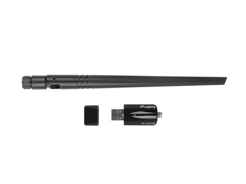 BEZPRZEWODOWA KARTA SIECIOWA WIFI LANBERG NC-1200-WIE USB 3.0 AC1200 DUAL BAND 1 WEWN.+1 ZEWN. ANT.