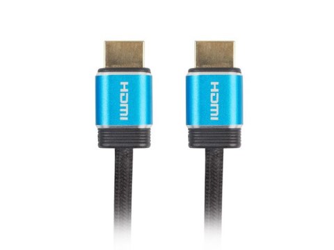 KABEL HDMI M/M V2.0 1M PEŁNA MIEDŹ CZARNY BOX PREMIUM CERTYFIKAT LANBERG