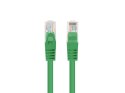 PATCHCORD KAT.5E UTP 7.5M ZIELONY FLUKE PASSED LANBERG