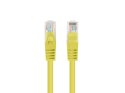 PATCHCORD KAT.5E UTP 7.5M ŻÓŁTY FLUKE PASSED LANBERG