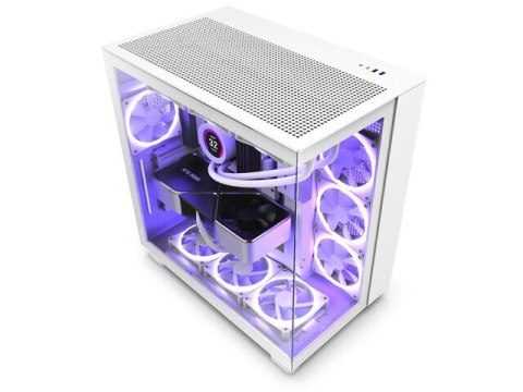 OBUDOWA NZXT H9 FLOW MIDI TOWER Z OKNEM BIAŁA