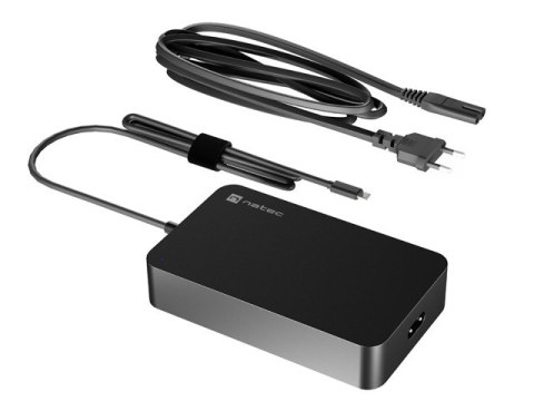 ZASILACZ ŁADOWARKA NATEC GRAYLING USB-C 90W DO LAPTOPÓW, TABLETÓW, TELEFONÓW