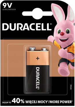 Bateria Duracell 6LR61 9V 1BP