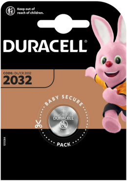 Bateria Duracell CR2032 3V 1BP Lithum