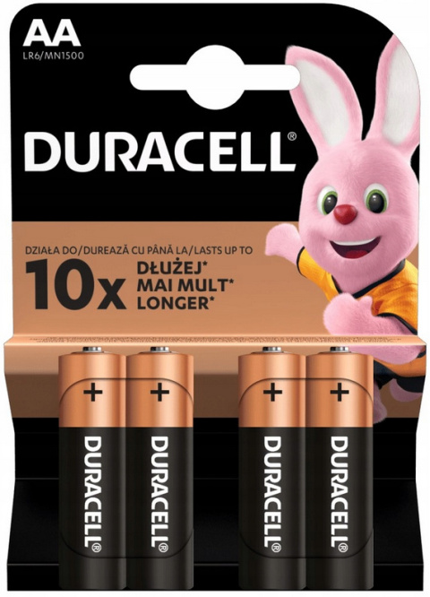 Bateria Duracell LR6 AA Basic 4BP